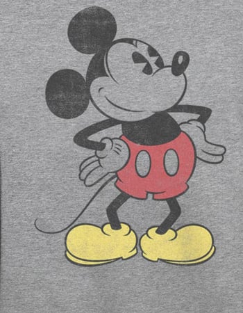 DISNEY Classic Vintage Mickey Unisex Crewneck Sweatshirt Alternative Image