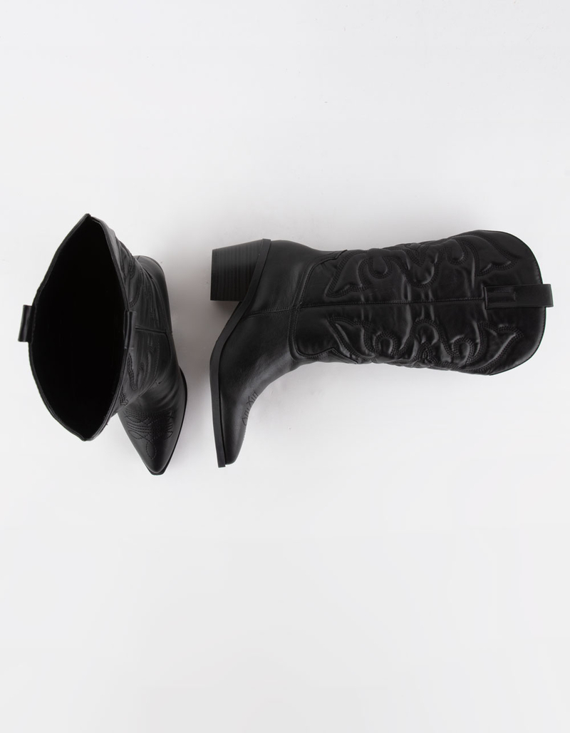 BAMBOO Mindful Tall Western Womens Boots image number 4