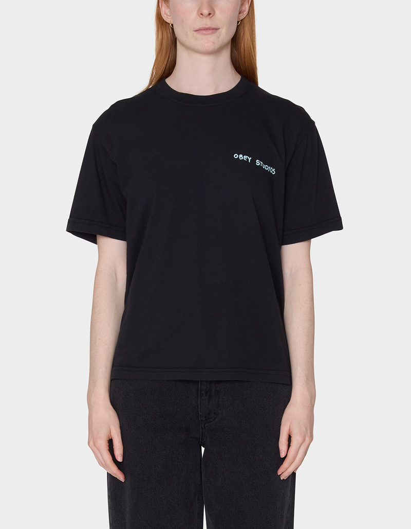 OBEY Freedom For All Womens Tee image number 0