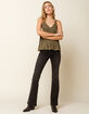 FREE PEOPLE Dani Womens Olive Tank image number 4