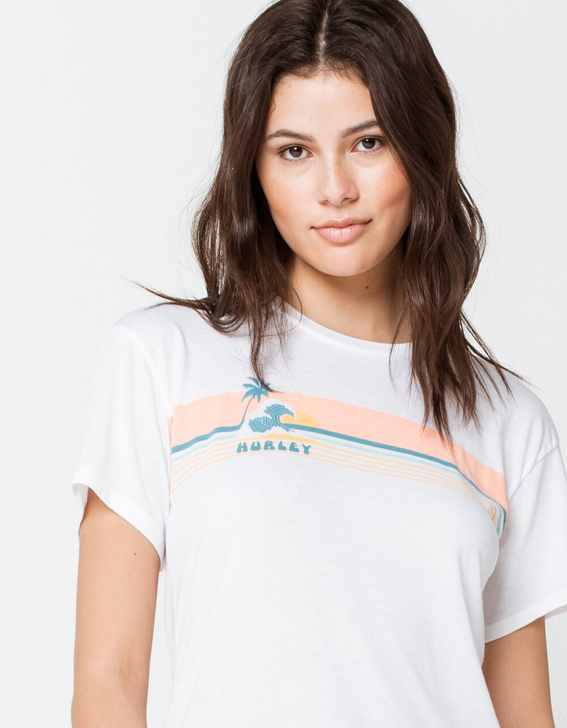 HURLEY Solana Burnout Womens Tee image number 0
