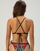 AFFLICTION Crimson Temple Triangle Bikini Top image number 4