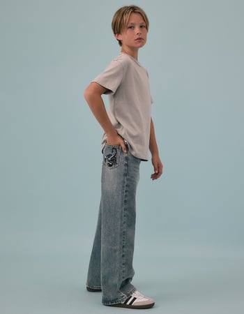 RSQ Boys Embroidered Extra Baggy Jeans Primary Image