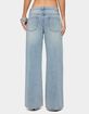 EDIKTED Ellah Distressed Low Rise Baggy Jeans image number 3