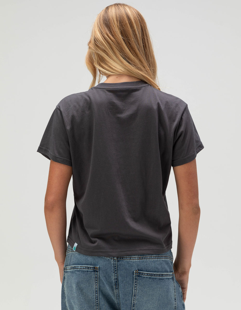 SENDERO PROVISIONS CO. Easy Does It Womens Crop Boxy Tee image number 3