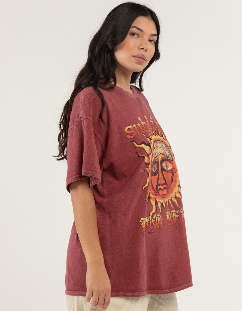 SUBLIME Womens Oversized Tee image number 5