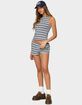 EDIKTED Glennon Striped Top image number 4