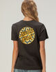 SANTA CRUZ Sunflower Dot Womens Boyfriend Tee image number 1