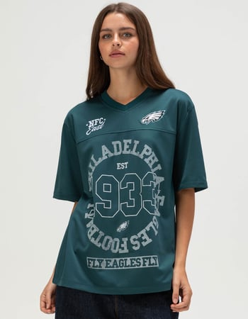 THE WILD COLLECTIVE Philadelphia Eagles Womens Jersey Alternative Image