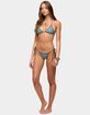 EDIKTED Ilona Reversible Striped String Bikini Bottoms image number 4