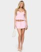 EDIKTED Selene Lacey Pleated Tank Top image number 5