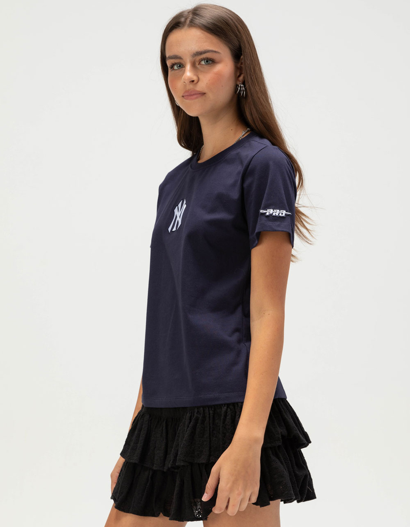 PRO STANDARD New York Yankees Womens Baby Tee image number 2
