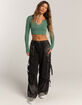 BDG Urban Outfitters Denim Strappy Womens Cargo Pants image number 1