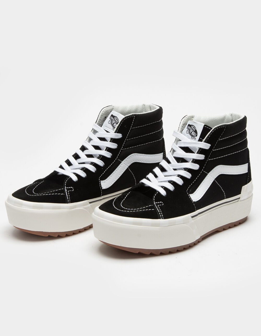 Zoomed in image of VANS Sk8-Hi Stacked Womens Shoes Image: 1