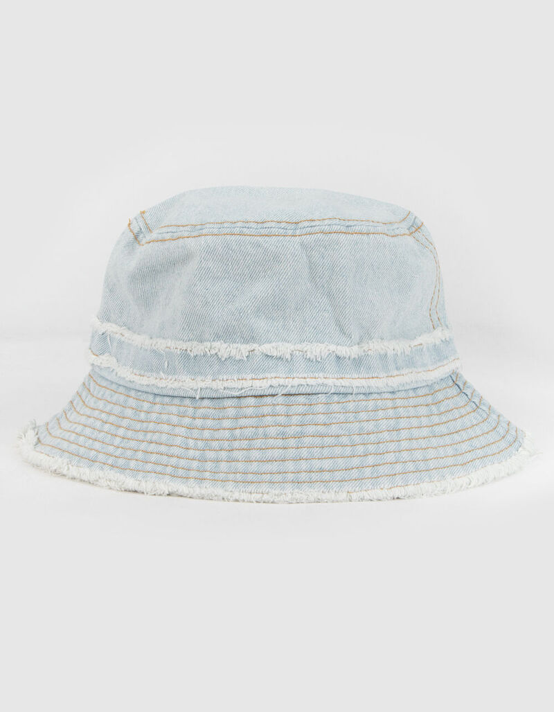 Denim Blue Bucket Hat - BLUE - ABU46259