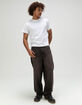 RSQ Mens Washed Shrunken Tee image number 7