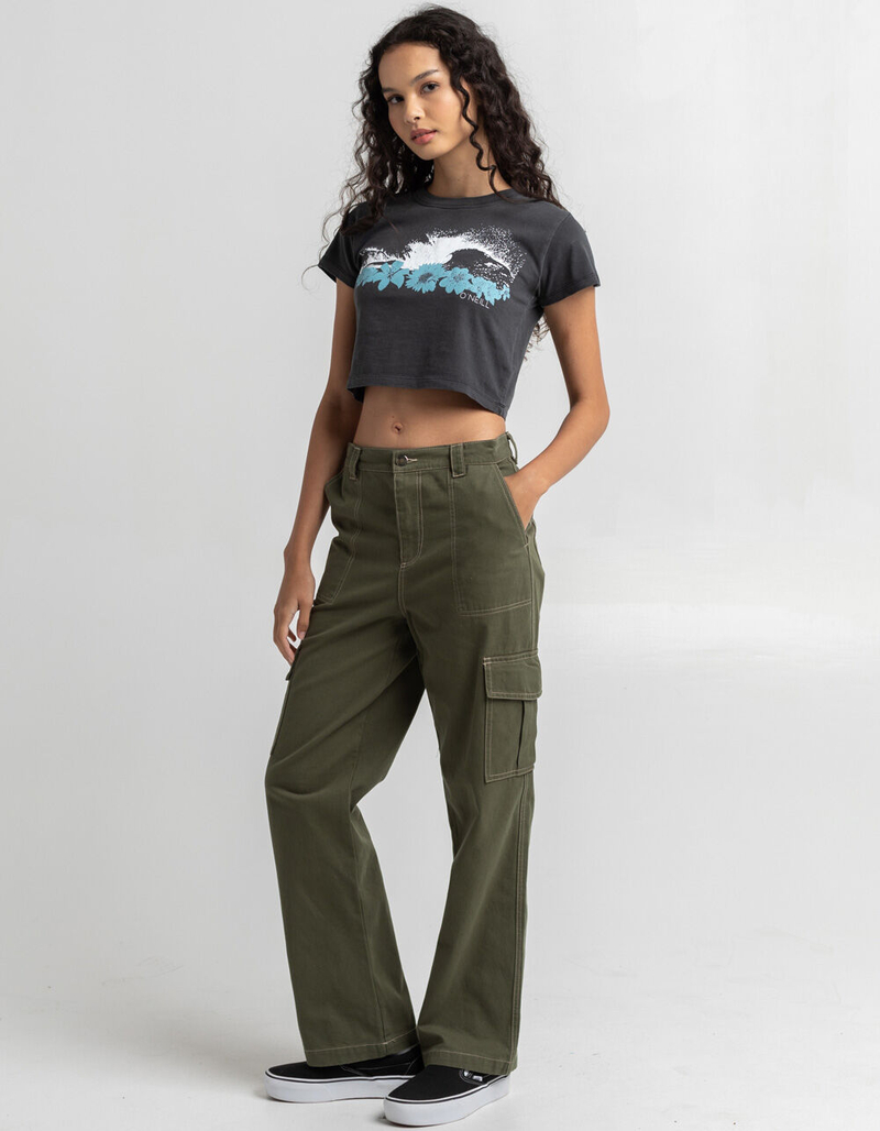 O'NEILL Clue Crush Womens Crop Tee image number 3