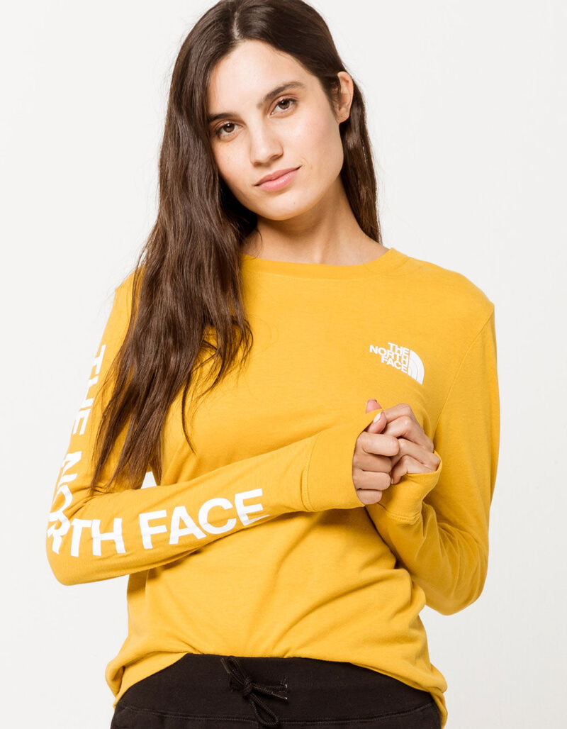 THE NORTH FACE Brand Proud Gold Womens Tee GOLD 350387621