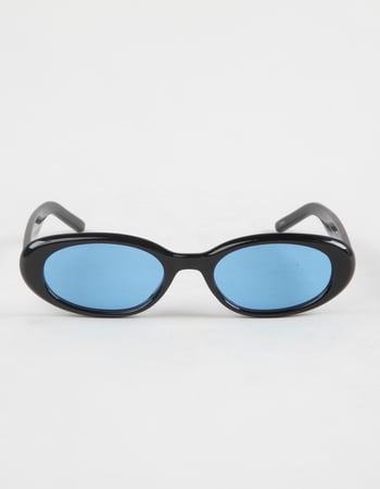 RSQ Oval Plastic Sunglasses Alternative Image