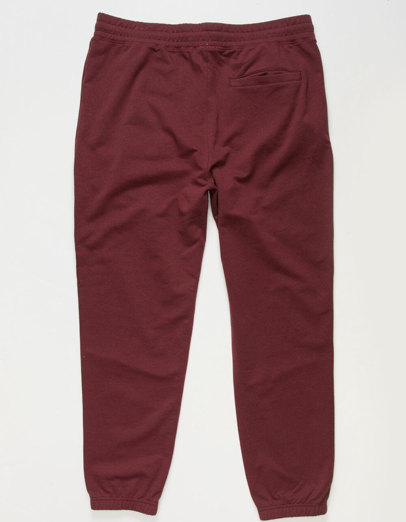 RSQ Knee Seam Mens Burgundy Sweatpants image number 4