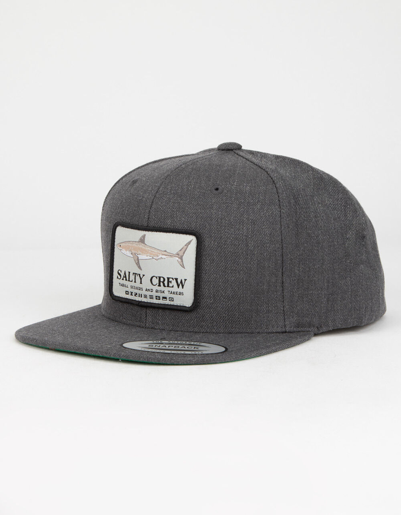 SALTY CREW Farallon Mens Grey Snapback Hat image number 0