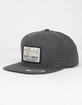 SALTY CREW Farallon Mens Grey Snapback Hat image number 1