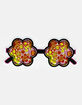 90s Floral Sunglasses Sticker image number 1