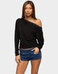 EDIKTED Paola Off Shoulder Stud Top image number 1
