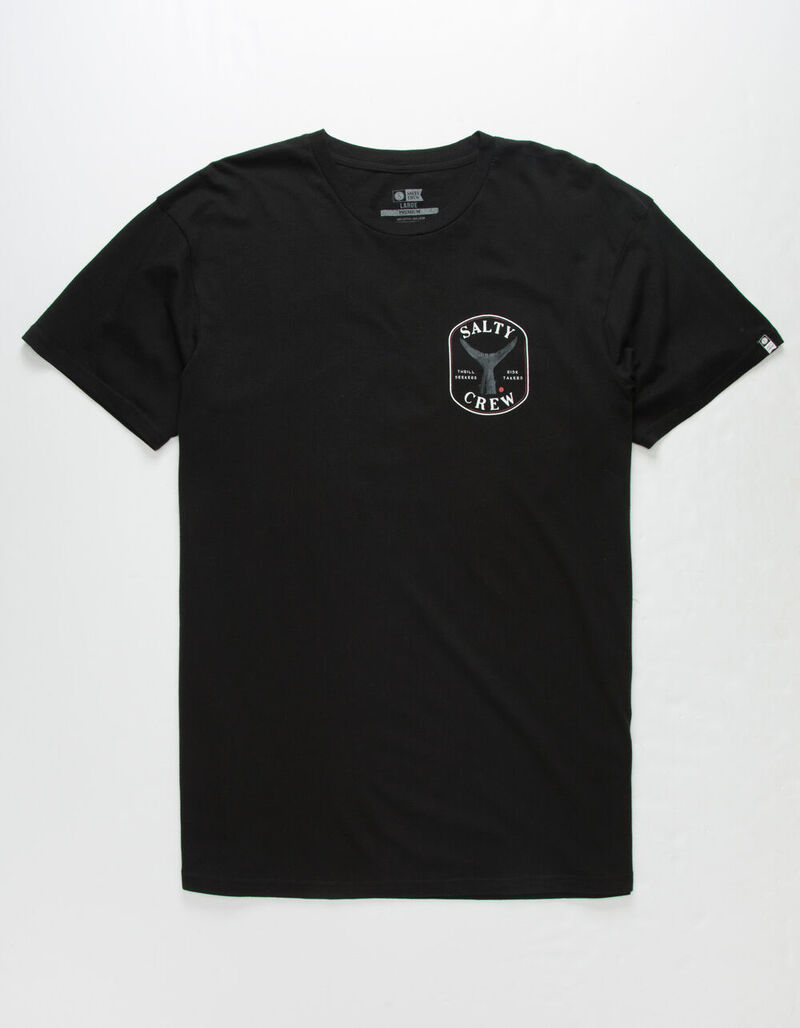 SALTY CREW Fishstone Mens T-Shirt - BLACK - 367012100