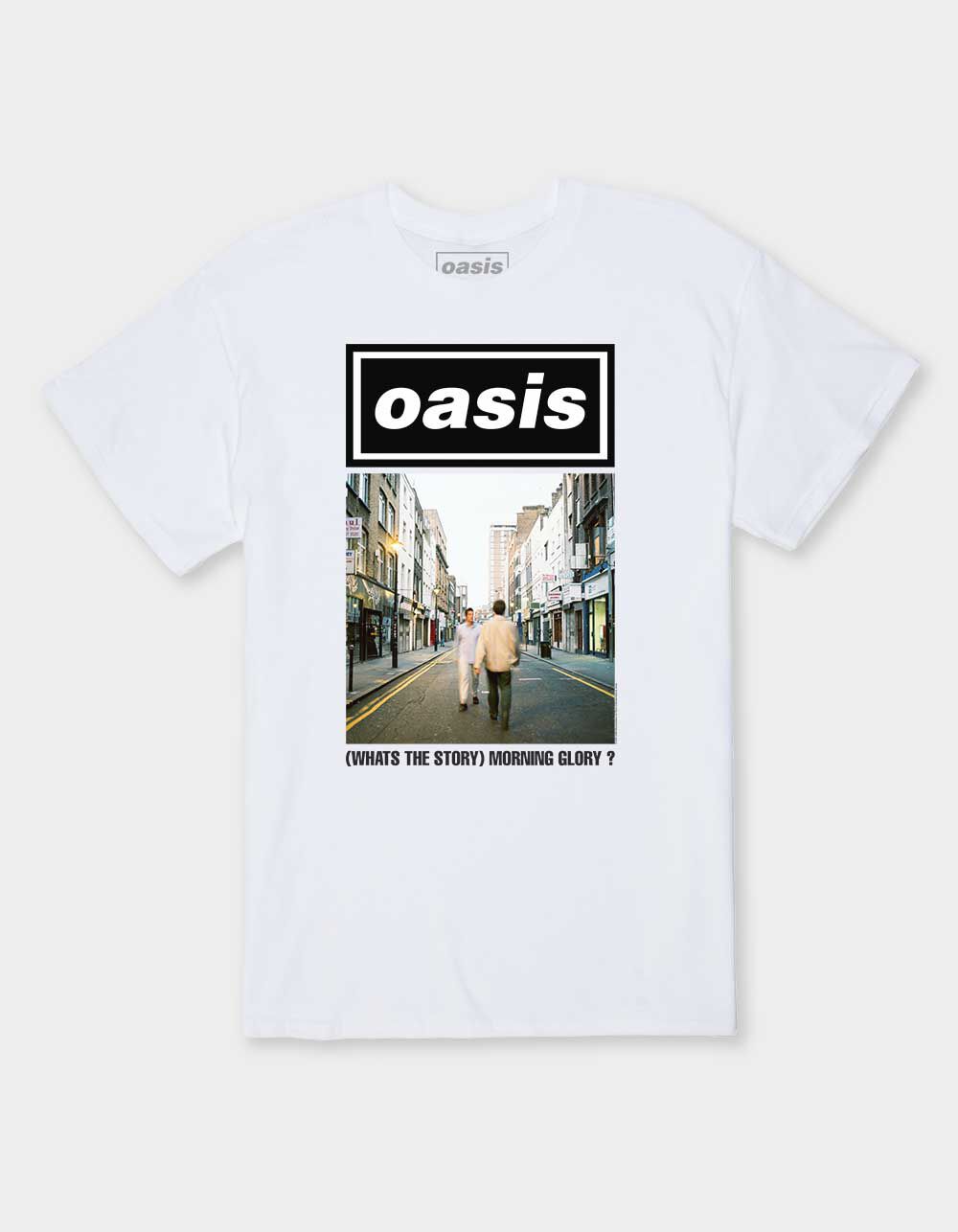 OASIS What's The Story Unisex Tee - WHITE | Tillys