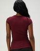 MADDEN GIRL New York Womens Fitted Tee image number 4