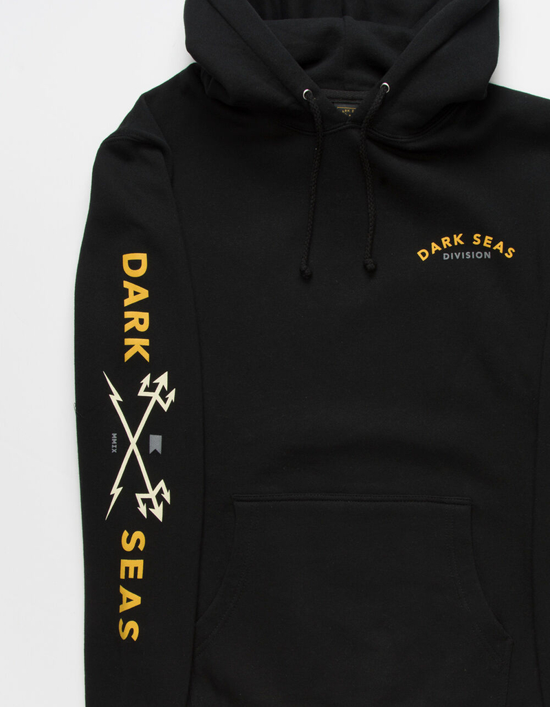 DARK SEAS Headmaster Mens Black Hoodie image number 2