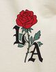 LOS ANGELES Rose LA Unisex Hoodie image number 2