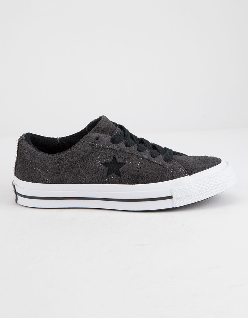 CONVERSE One Star Ox Almost Black Kids Shoes image number 0