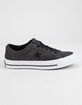 CONVERSE One Star Ox Almost Black Kids Shoes image number 1