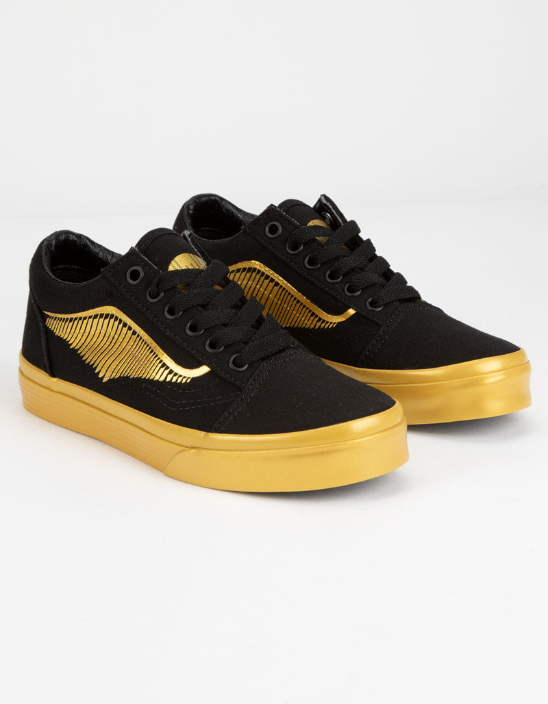 VANS x Harry Potter Golden Snitch Old Skool Kids Shoes image number 0