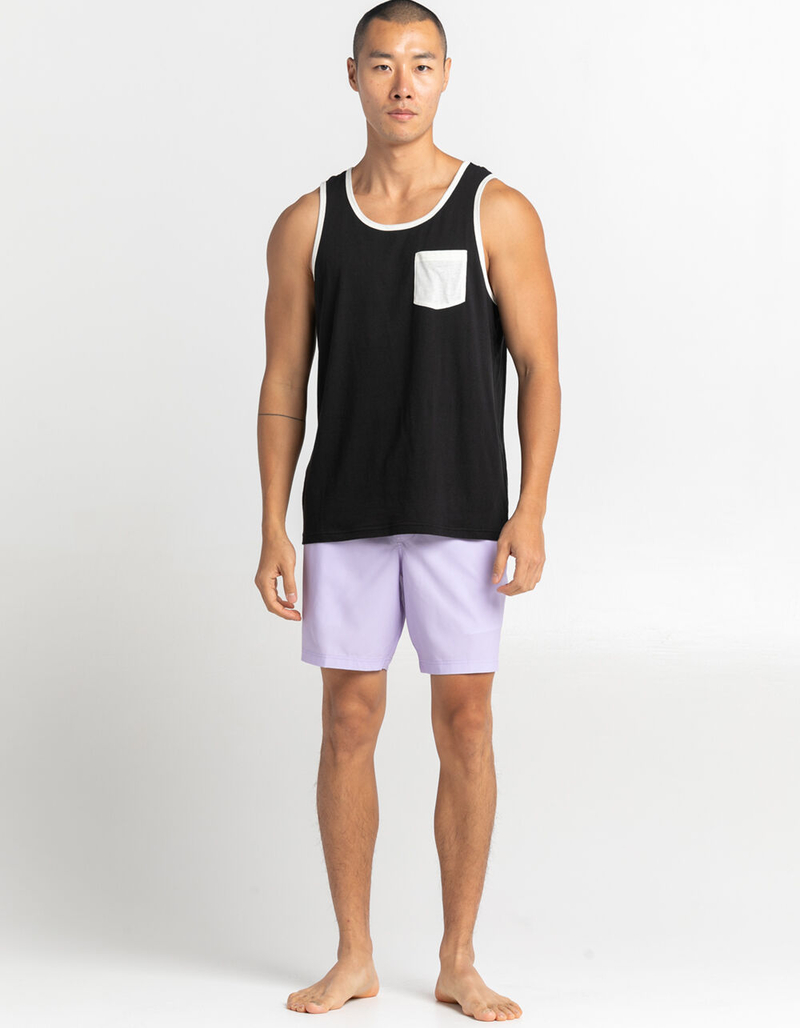BLUE CROWN Mens Pocket Tank Top image number 5