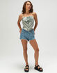 PATRONS OF PEACE Womens Scarf Top image number 2