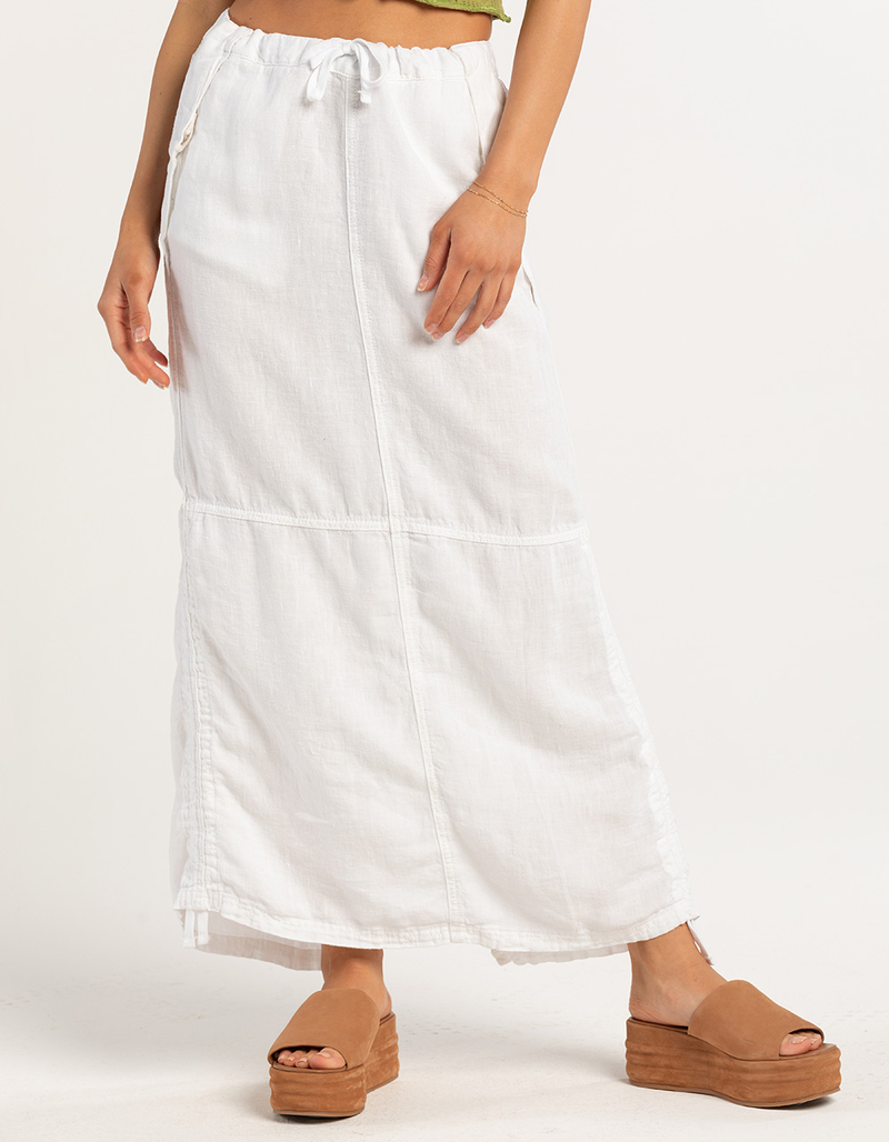 BDG Urban Outfitters Baggy Linen Womens Maxi Skirt image number 1