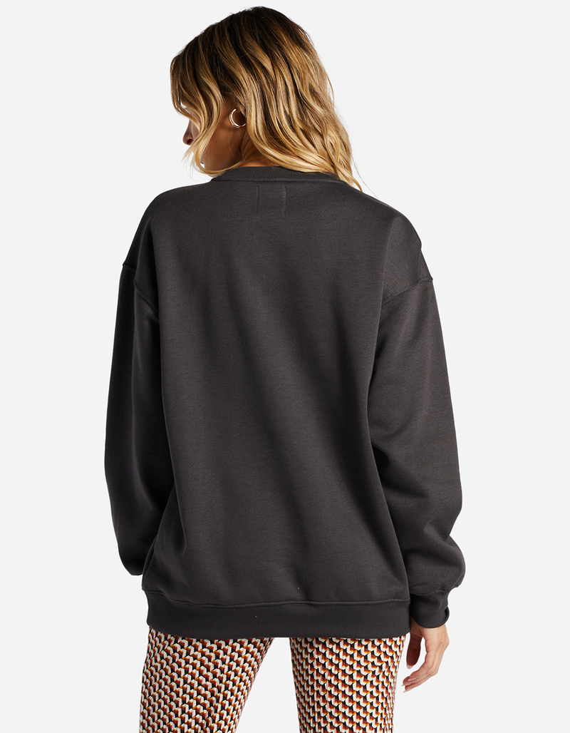 BILLABONG Energy And Wisdom Womens Oversized Crewneck Sweatshirt image number 2