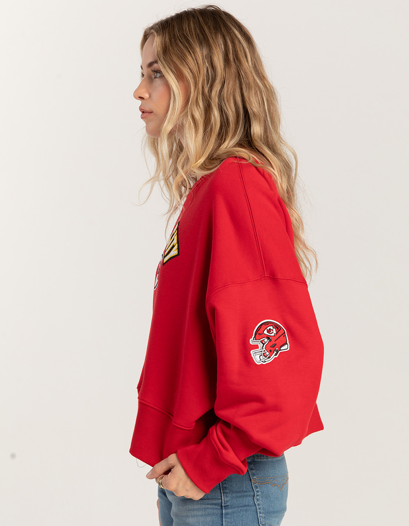 PRO STANDARD Kansas City Chiefs Womens Crewneck Sweatshirt image number 1