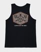 DARK SEAS Solid Oak Mens Tank Top image number 1