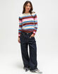 VERO MODA Chill Womens Long Sleeve Stripe Top image number 2