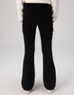 FULL TILT Foldover Flare Girls Leggings image number 6