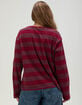 BDG Urban Outfitters Kai Womens Boxy Long Sleeve Stripe Tee image number 4