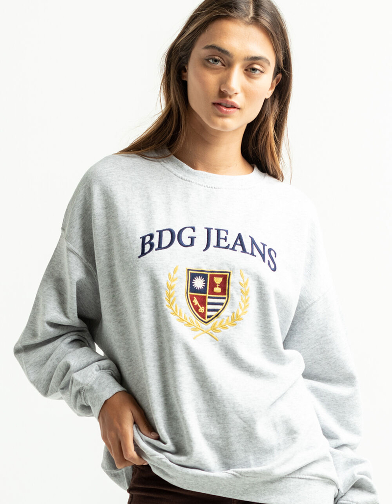 BDG Urban Outfitters Womens Large Crest Embroidered Sweatshirt image number 0