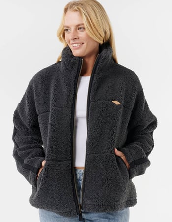 RIP CURL Cala Nights Womens Sherpa Jacket Alternative Image