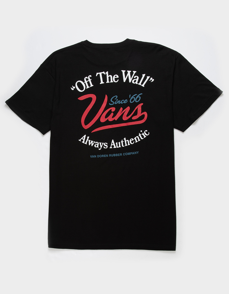 VANS Gas Station Logo Mens Tee image number 0