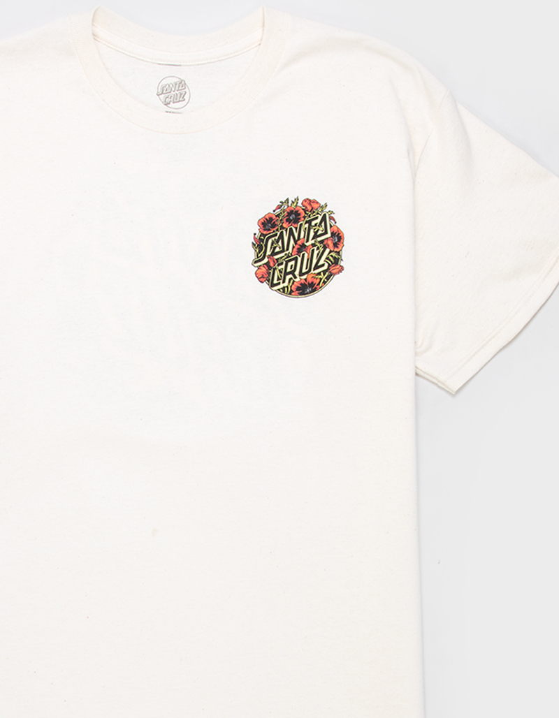 SANTA CRUZ Cali Poppy Mens Tee image number 3