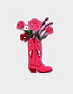 Butterfly Cowboy Boot Sticker image number 1